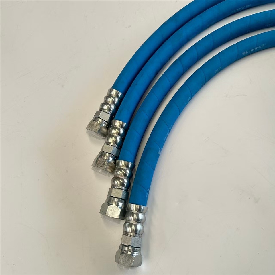 Blue Hydraulic Oil Pipe factory