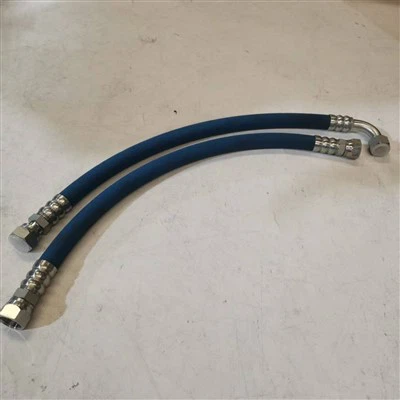 Komatsu 130-7 Blue Oil Pipe